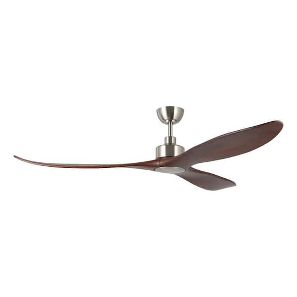 Westerly 72 in. Outdoor Nickel Ceiling Fan