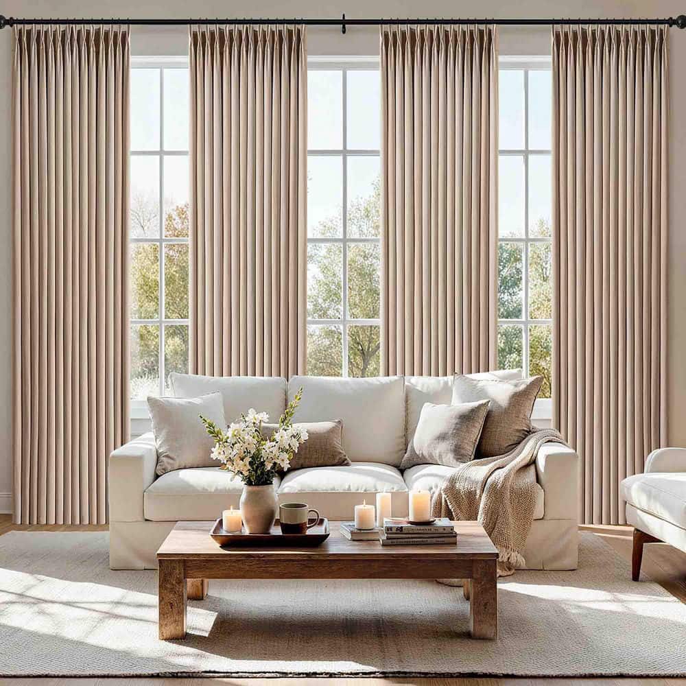 その他 curtain taupe-light-filtering-curtains