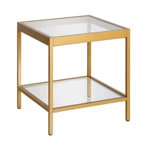 Alexis Brass Side Table