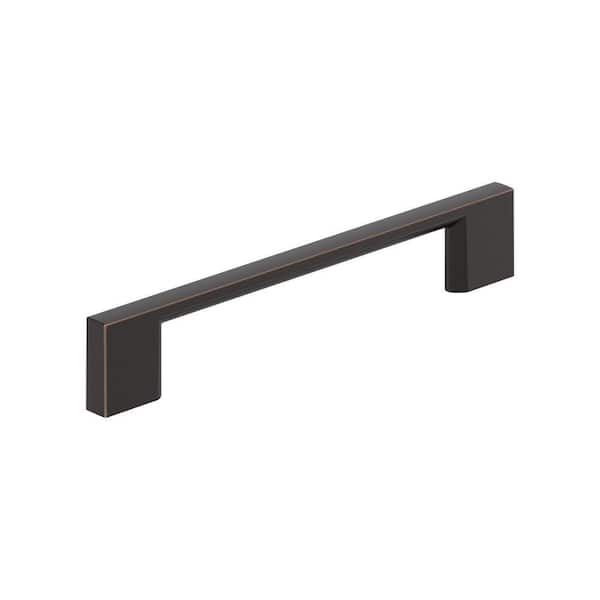 10-Pack Cityscape 5 1/16 in.  128mm  Modern Oil Rubbed Bronze Bar Cabinet Pulls
