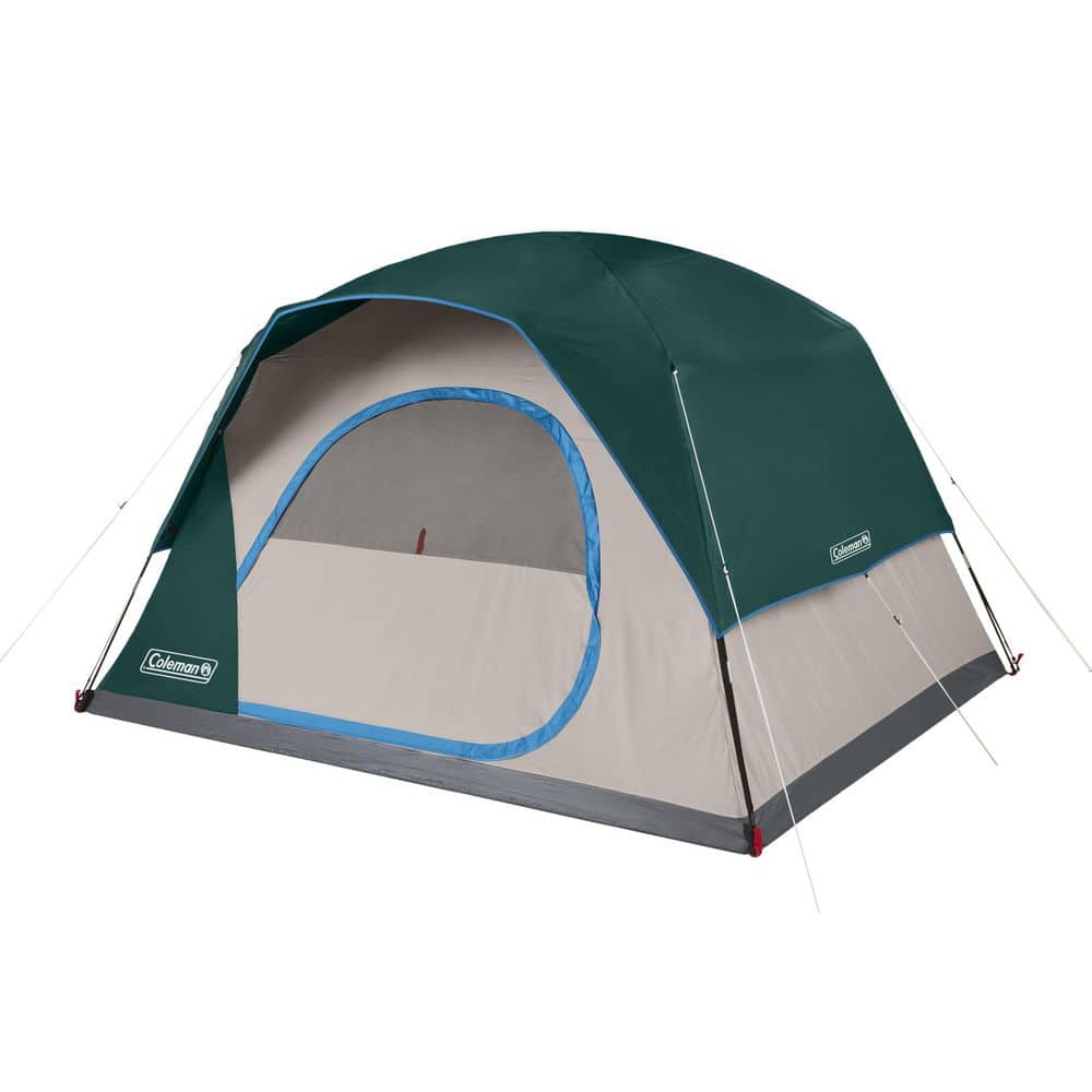 Coleman 10' Sky Dome 6 Person Family Tent - Evergreen