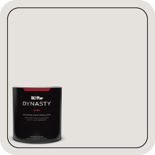 BEHR DYNASTY 1 qt. #MQ3-04 Quiet on the Set One-Coat Hide Matte Interior Stain-Blocking Paint & Primer
