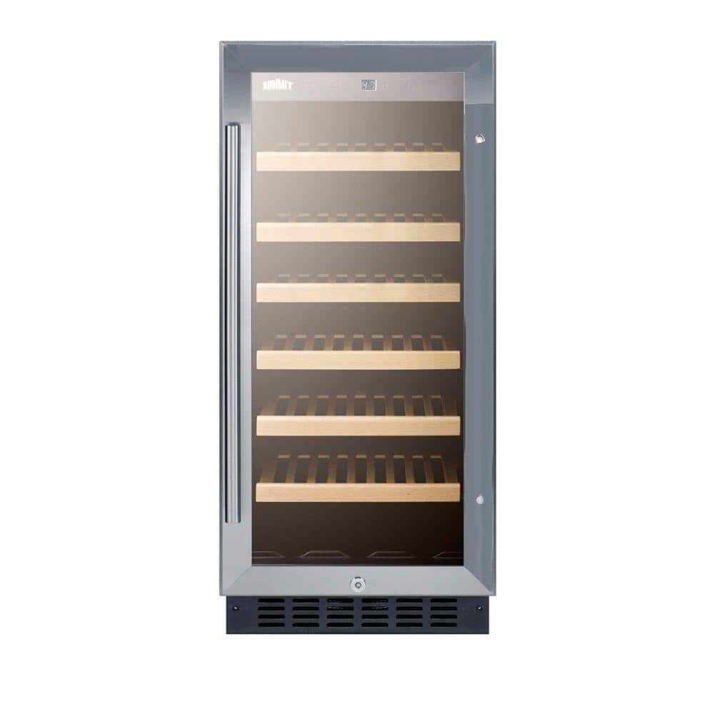 summit 15 inch wine cooler