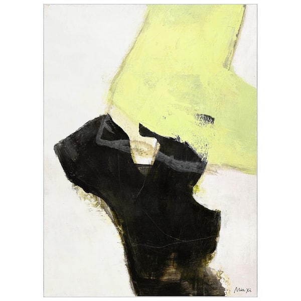Empire Art Direct Black and Green 8' x 10' Area Washable Abstract Art Area Rug Power-loomed Heavenly Softness with Non-Slipping Backing