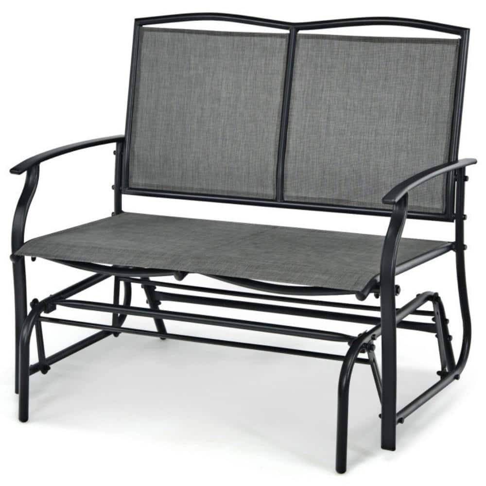 Steel Patio Chair in Gray for Outdoor Backyard and Lawn price history on PriceWatchPro
