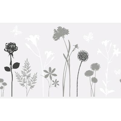 17 in. x 59 in. Blossom Premium Static Cling Window Film - Set of 2