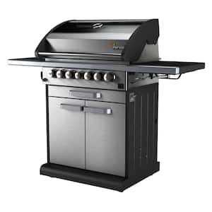gas grill wok