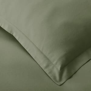 Company Cotton Solid Velvet Flannel Duvet Cover