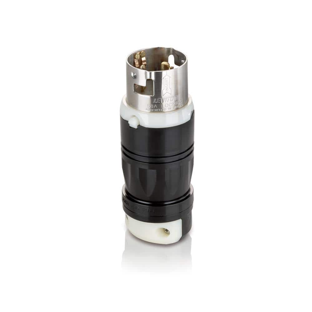 50A 125/250V AC, Non-Nema 3P, 4W, California Style Grounding, Black & White Locking Plug CS6365C price history on PriceWatchPro