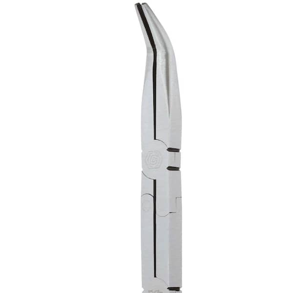 Crescent X2™ Bent Long Nose Dual Material Pliers - PSX201C , Blue