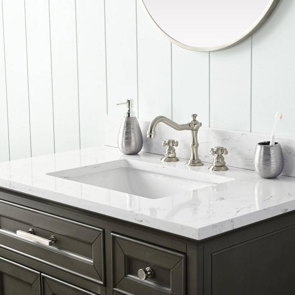 Thompson 36'' Silver Gray Freestanding Bathroom Vanity