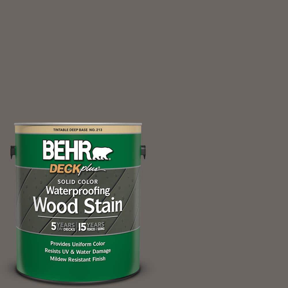 1 gal. #790F-6 Trail Print Solid Color Waterproofing Exterior Wood Stain