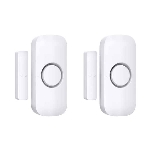phyfalip Window Alarm Door Home Personal Security Kit with Sensor (2-Pack)