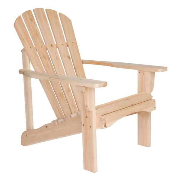 natural adirondack chairs