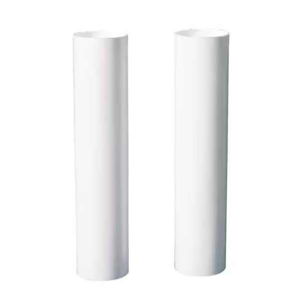 4 in. White Candelabra Base Candle Socket Covers (2-Pack)