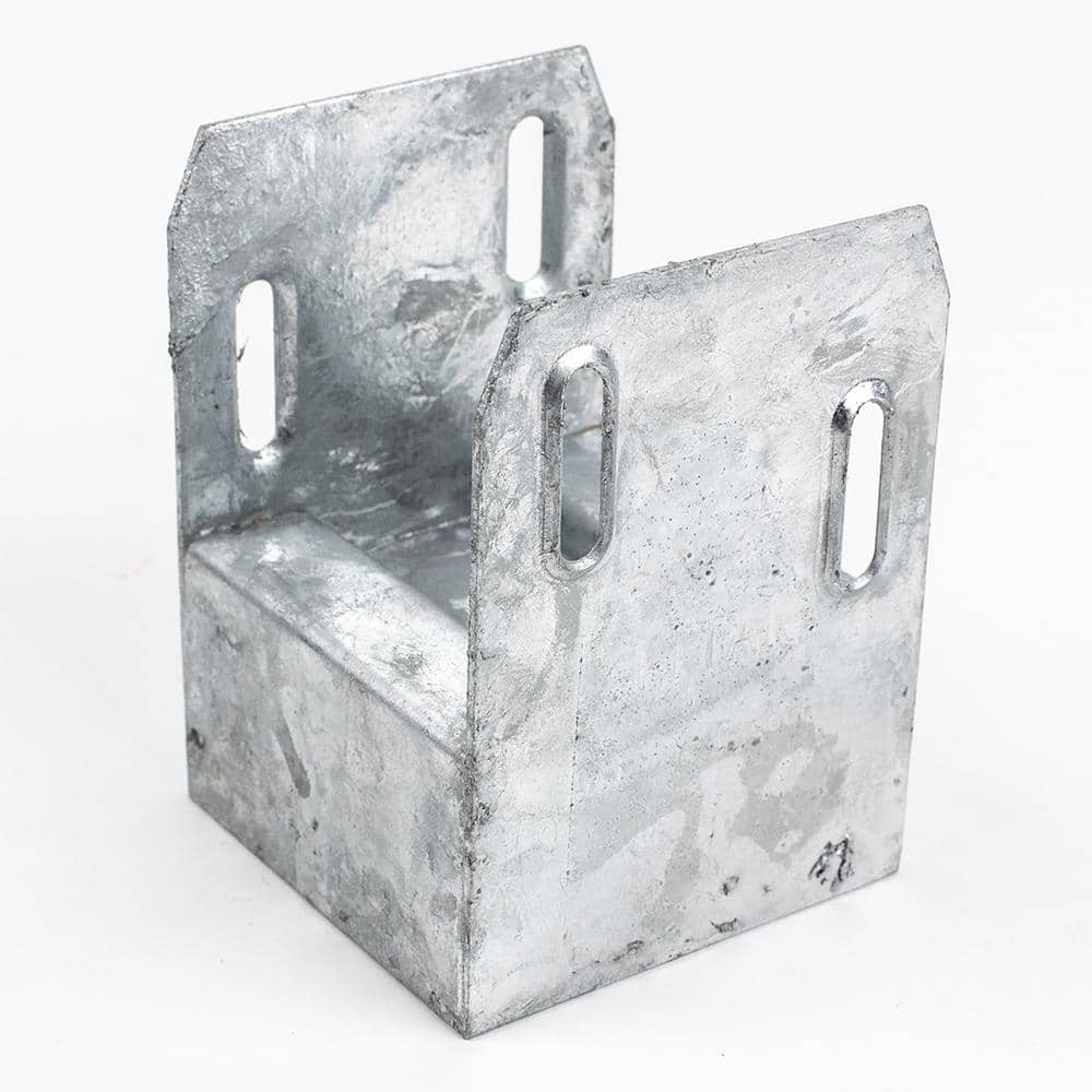 3.75 in. x 3.75 in. Steel Post Saddle