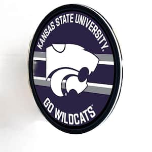 Kansas State University 15 in. Round Plug-in LED Lighted Sign