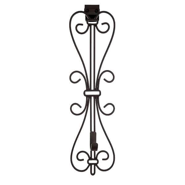Village Lighting Company Brown Metal 5 in. Artificial - 19 in. Artificial Adjustable Wreath Hanger (Elegant Design)