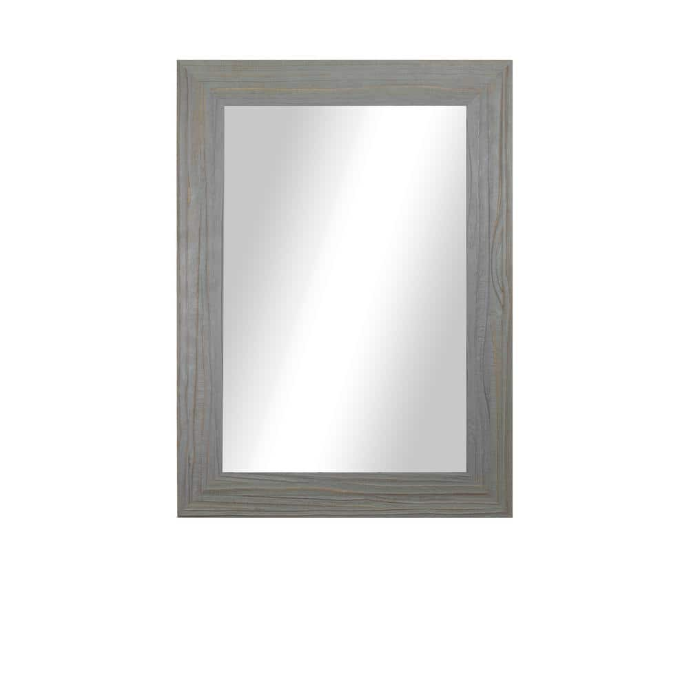 Modern Rustic 24 25 In W X 48 25 In H Rectangular Wooden   Wall Mirrors 128f 18 5 42 5 64 1000 