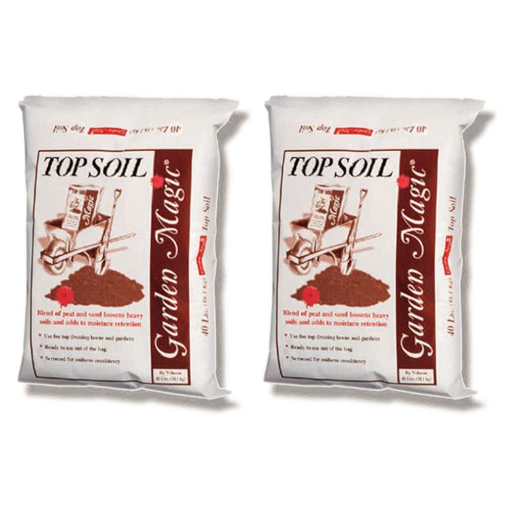 40 lbs. Garden Magic Organic Planting Potting Soil Bag (2-Pack)