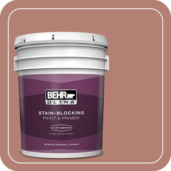 BEHR ULTRA 5 gal. #ICC-102 Copper Pot Extra Durable Eggshell Enamel Interior Paint & Primer