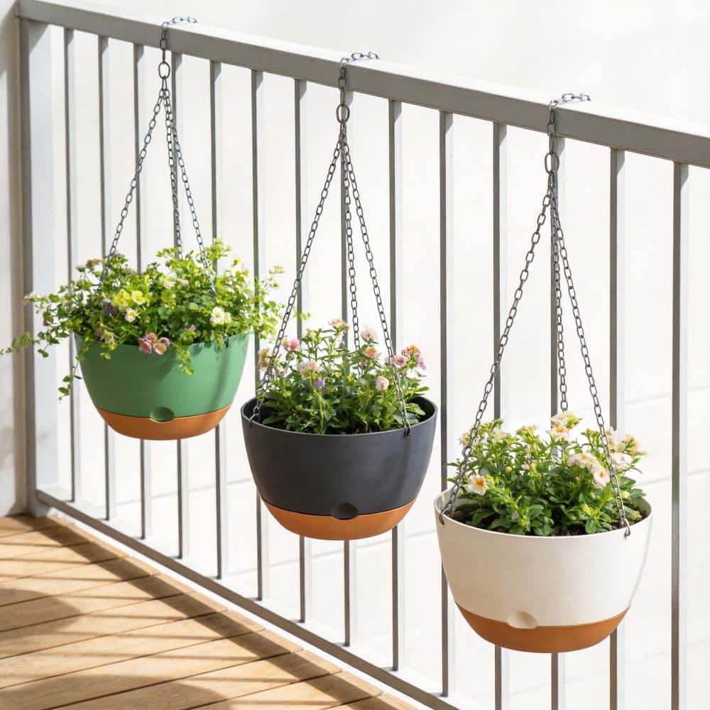 9.5 in. Weather Resistant Outdoor Planter Box (Set of 3) price history on PriceWatchPro