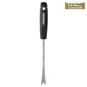 6.2 in. Double Injection Grip Handle Stainless Steel Hand Weeder