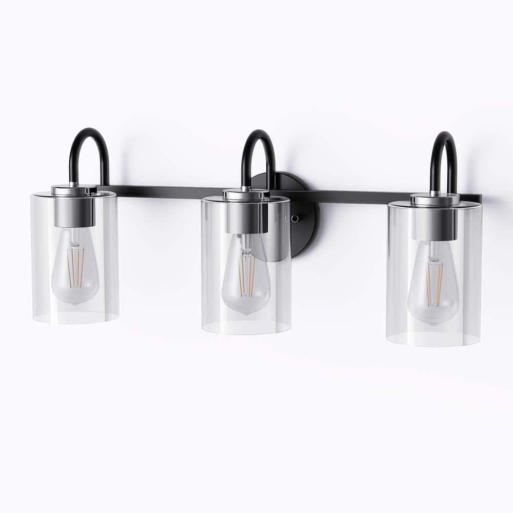 8 in. 3-Pack Clear Glass for Elegant Lighting Solutions Cylindrical Shades price history on PriceWatchPro