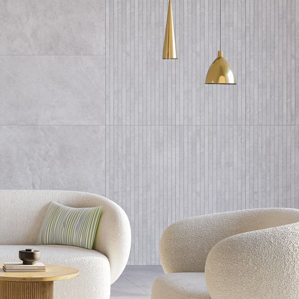 Evergreen Coffee 8 in. x 48 in. Matte Porcelain Floor and Wall Tile (6 Pieces, 15.49 Sq. Ft./ Case) Evergreen Coffee 8 in. x 48 in. Matte Porcelain Floor and Wall Tile (6 Pieces, 15.49 Sq. Ft./ Case)