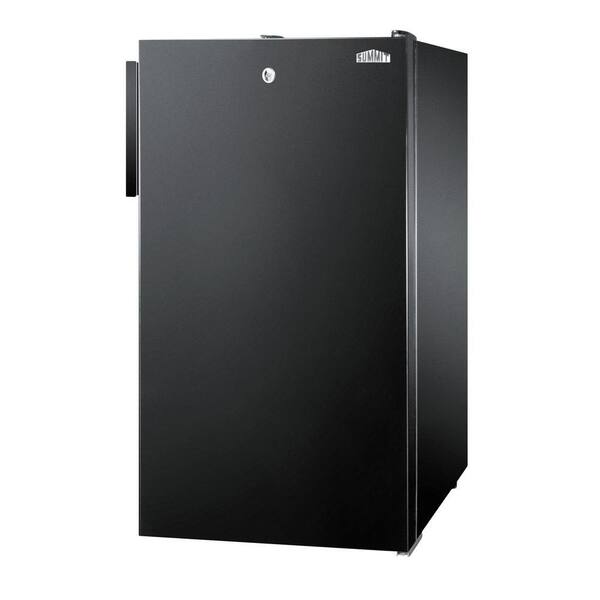 Summit Appliance 4.1 cu. ft. Mini Refrigerator in Black with Lock