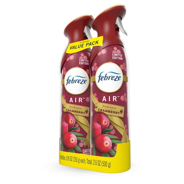 Febreze Limited Edition Fresh Twist Cranberry Wax Melts, 6 ct