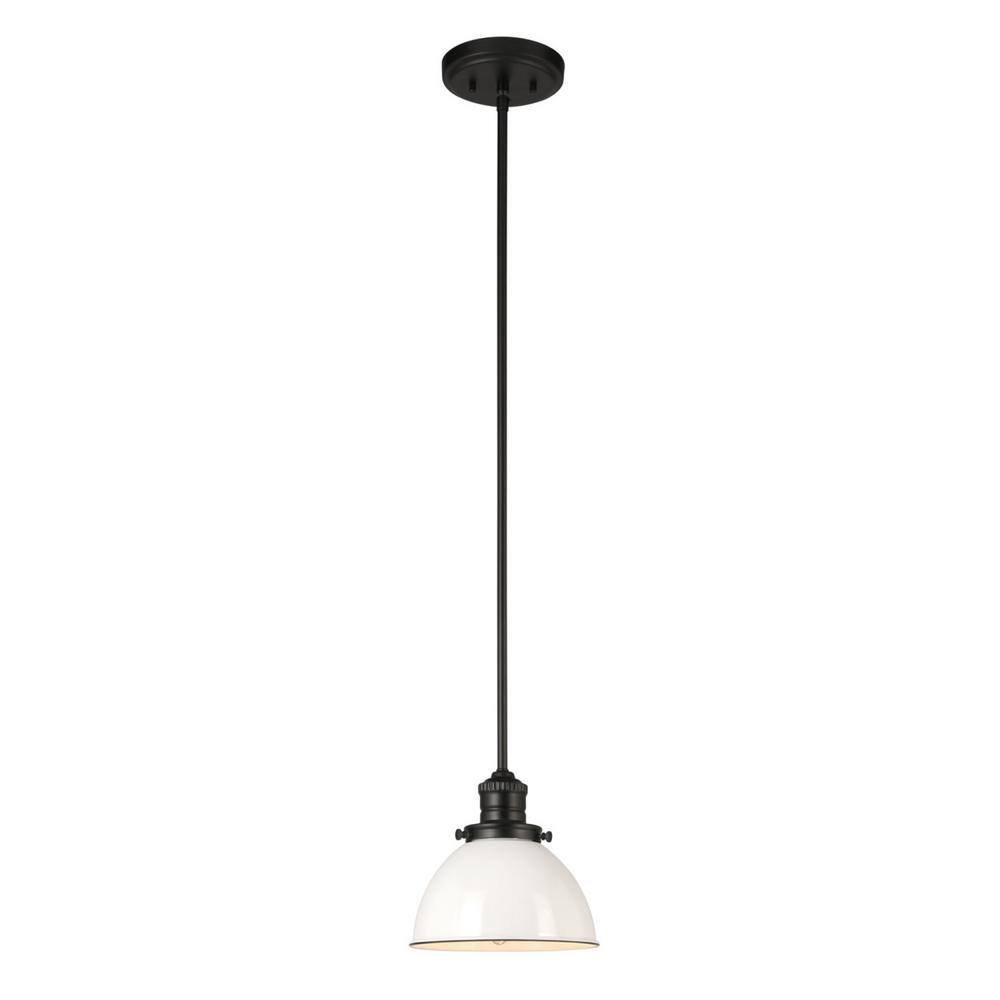 Design House Savannah Pendant in Matte Black