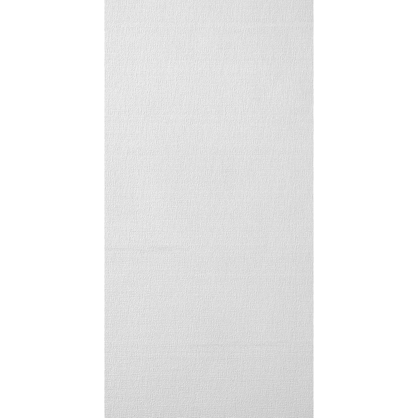 USG Ceilings Chambray 2 ft. x 4 ft. White Lay-In Fiberglass Ceiling Panel (12-Pack)