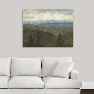 "Blue Ridge View I" by Megan Meagher Canvas Wall Art