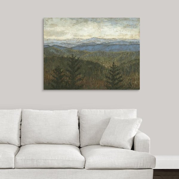 GreatBigCanvas "Blue Ridge View I" by Megan Meagher Canvas Wall Art