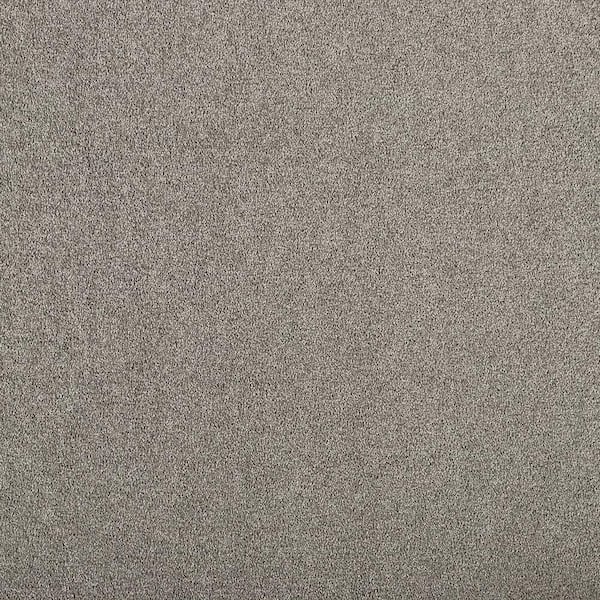 Hainsridge Highgate- Gray 68 oz. Triexta Texture Installed Carpet