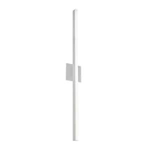 Vega 36-in 1 Light 26-Watt Brushed Nickel Integrated LED Wall Sconce