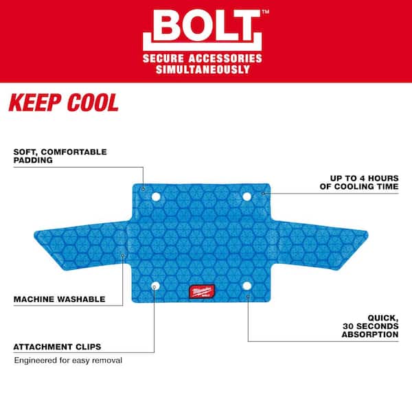BOLT Hard Hat Cooling Sweat Headband