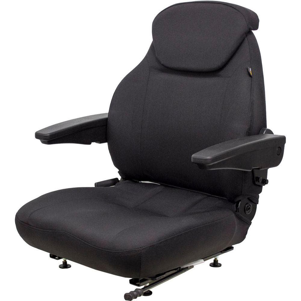 Black KM 440 Seat Assembly for Construction, Material Handling, Turf, Skid Steers, and Ground Service Equipment price history on PriceWatchPro