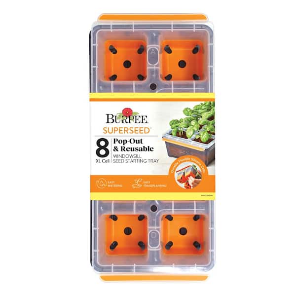 SuperSeed Seed Starting Tray, 16 XL Cell - Burpee