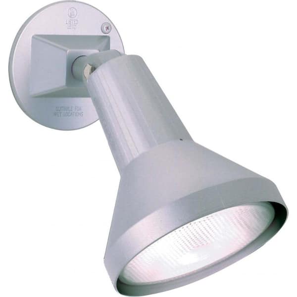 150 Watt Gray No Bulbs Included Flood Light