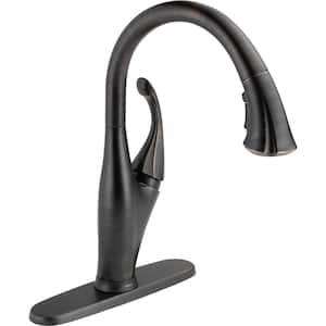 Addison Single-Handle Pull-Down Sprayer Kitchen Faucet with Touch2O Technology and MagnaTite Docking in Venetian Bronze