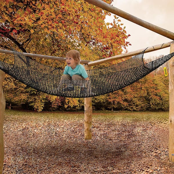 VEVOR Climbing Cargo Net 10.5 x 10.5 ft. Double Layers Rope Bridge Net with  500 lb. Weight Capacity Climbing Rope for Kids PPWCSB9.8X9.8XRYWV0 - The  Home Depot