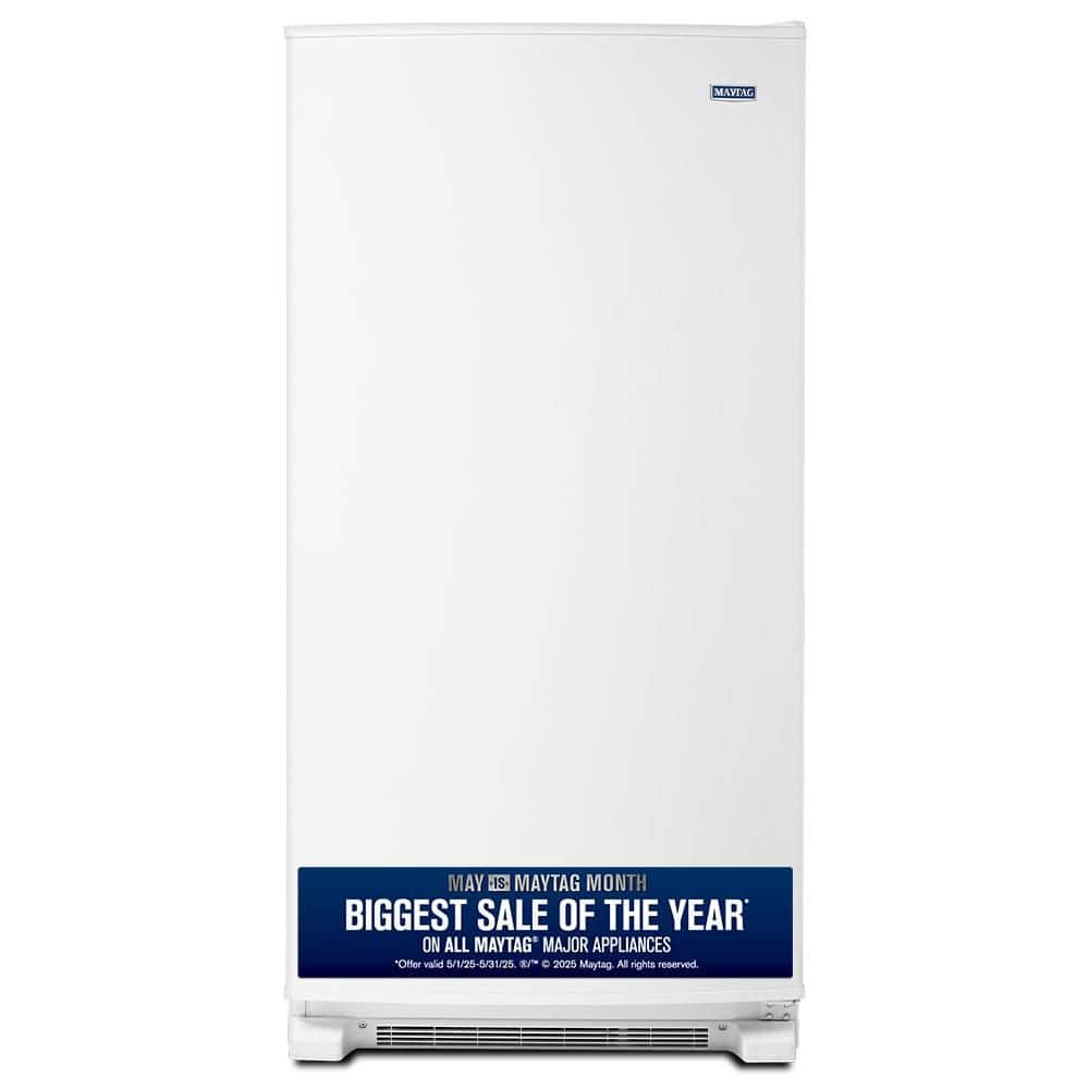 19.7 cu. ft. Frost Free Upright Freezer in White
