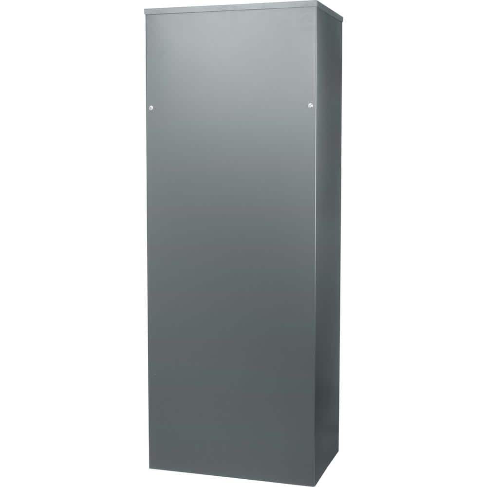 Large Black Steel Parcel Drop Box with Key Lock