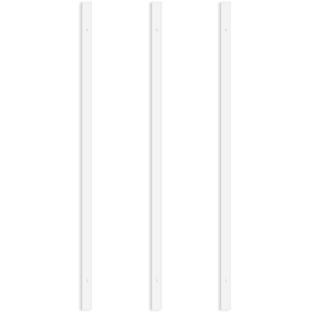 8FT H Track Lighting Rail, Single Circuit 120V H-Type Track System, Compatible with Standard H Track Heads White 3 Pack price history on PriceWatchPro