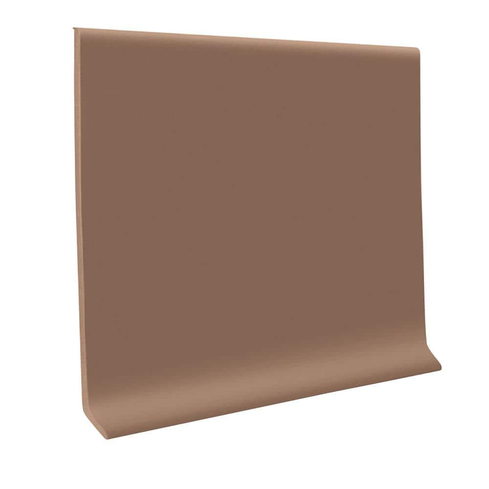 Pinnacle Sandstone 4 in. x 1/8 in. x 48 in. Rubber Wall Cove Base (30-Piece
