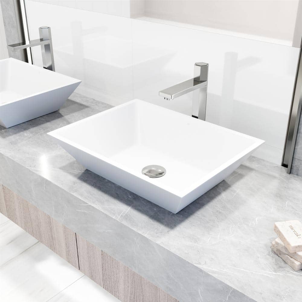 Nova Chrome Vessel Bathroom Faucet with Single-Handle Design