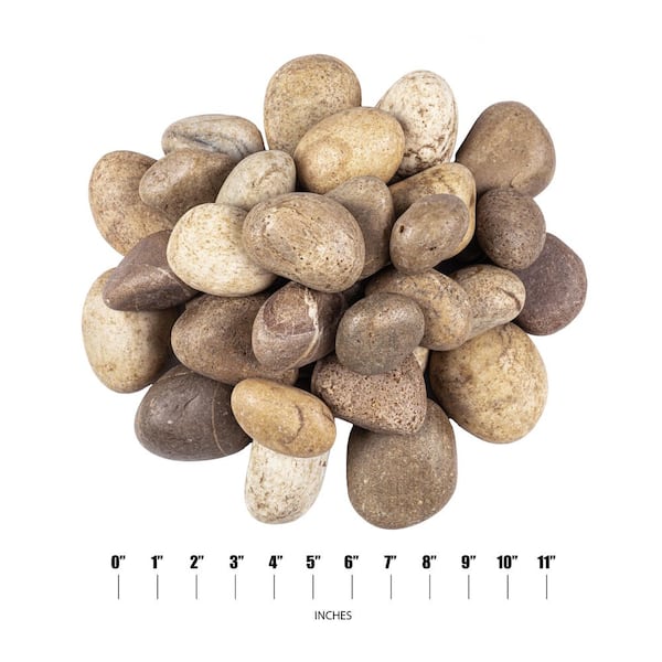 4175 pebble 610mm×620mm NEW 76-358 BLISS ZEN BORA WILDERNESS FLAT PEBBLES – Gonzalez Tile