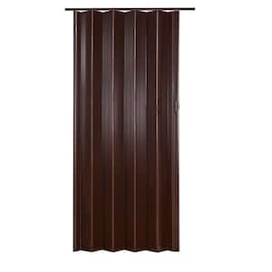 Spectrum 48 in. x 80 in. Express One Vinyl Espresso Accordion Door
